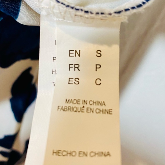 UK2LA size Small Floral Tropical Print Open Back Dress - Picture 5 of 6